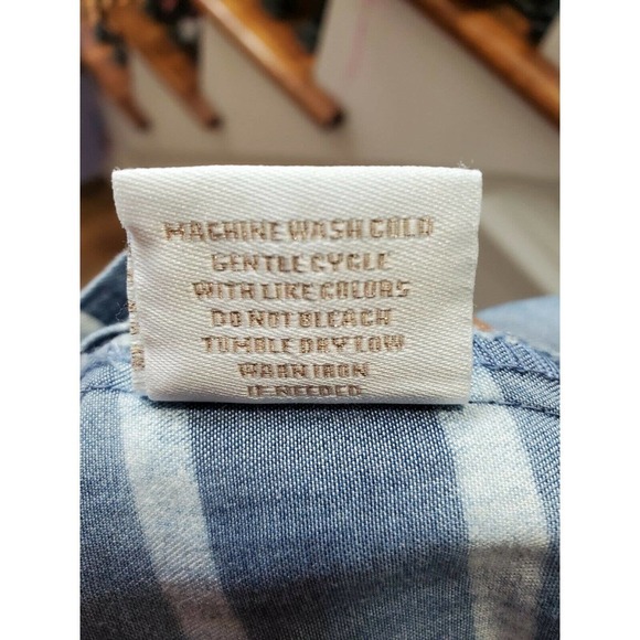 Tinsel Town Women's Blue & White 100% Polyester V-Neck Strappy Romper Dress S - Picture 8 of 9